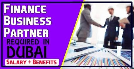 Finance Business Partner Required in Dubai