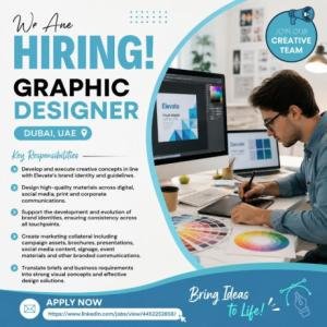 Graphic Designer Required in Dubai