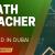 Math Teacher Required in Dubai
