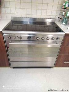smeg 90 cm ceramic cooking range