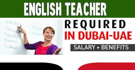 English Teacher Required in Dubai