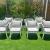 8 Premium Outdoor Rope Dining Chairs