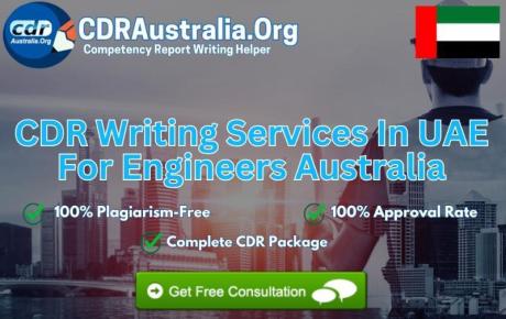 CDR Writing Services In UAE For Engineers Australia - Get Professional Services