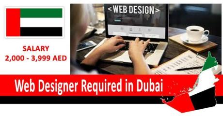 Web Designer Required in Dubai