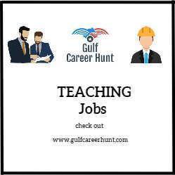 Hiring for Teacher Job in UAE