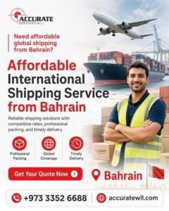Affordable International Shipping Service from Bahrain