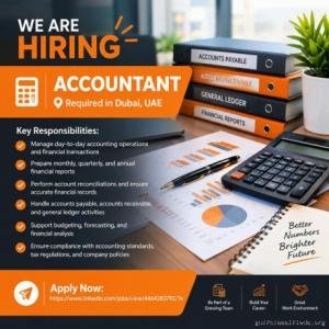Accountant Required in Dubai