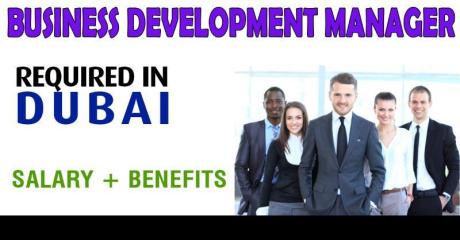 Business Development Manager Required in Dubai