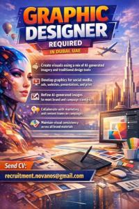 Graphic Designer Required in Dubai