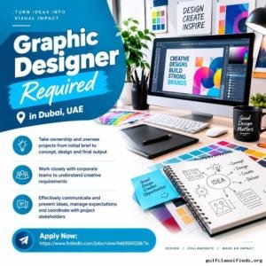 Graphic Designer Required in Dubai