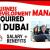 BUSINESS DEVELOPMENT MANAGER REQUIRED IN DUBAI