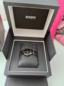Authentic Rado Ceramic Watch with box and documents