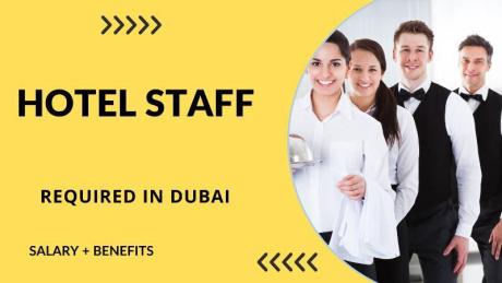 Hotel Staff Required in Dubai