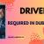 Driver Required in Dubai