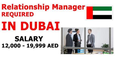 Relationship Manager REQUIRED IN DUBAI