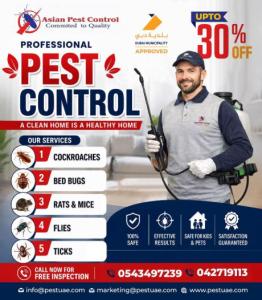 # Asian Pest Control – 100% Safe & Effectives