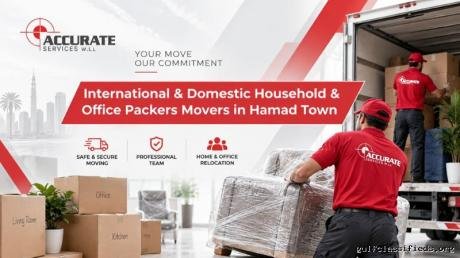 International & Domestic Household & Office Packers Movers in Hamad Town