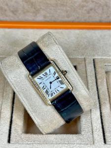 Cartier tank solo 18k gold