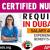 DHA CERTIFIED NURSE REQUIRED IN DUBAI