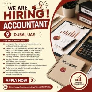 Accountant Required in Dubai