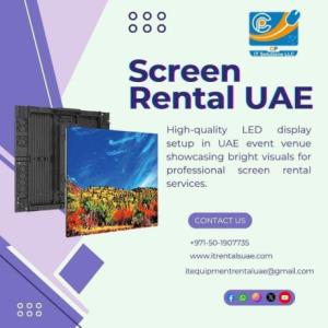 Premium LED Screen Rental Services for Events in UAE