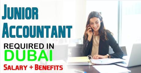 Junior Accountant Required in Dubai