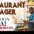 Restaurant Manager Required in Dubai