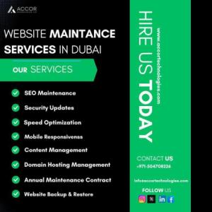 Website Maintenance Solution in Dubai, UAE | Accor Technologies LLC