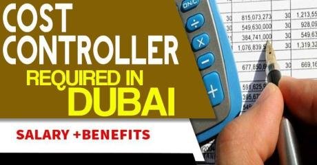 Cost Controller Required in Dubai