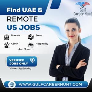 16x NEW Jobs Posted for UAE and REMOTE US location