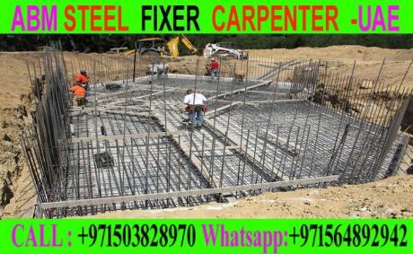 Steel Fixing & Shuttering Carpenter Work Company Ajman Sharjah Dubai