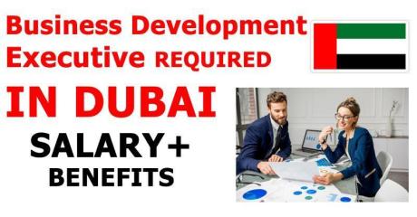 Business Development Executive REQUIRED IN DUBAI