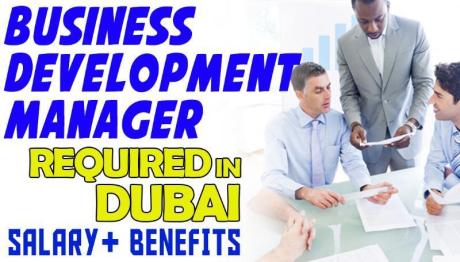 Business Development Manager Required in Dubai