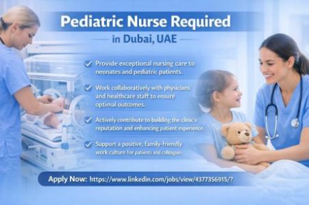 Pediatric Nurse Required in Dubai