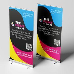roll up banners printing Dubai