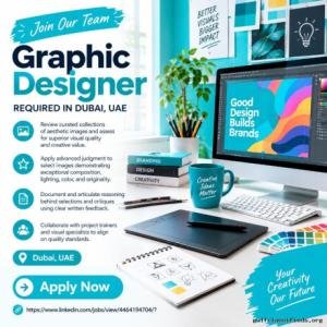 Graphic Designer Required in Dubai