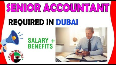 Senior Accountant Required in Dubai