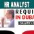 HR Analyst - Contact Center Required in Dubai