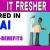 IT Fresher Required in Dubai