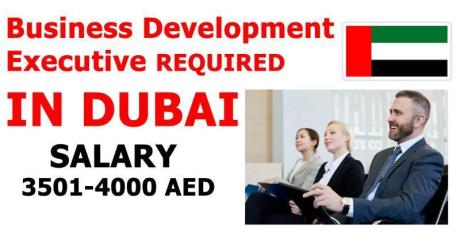 Business Development Executive REQUIRED IN DUBAI