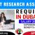 MARKET RESEARCH ASSISTANT REQUIRED IN DUBAI