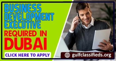BUSINESS DEVELOPMENT EXECUTIVE REQUIRED IN DUBAI