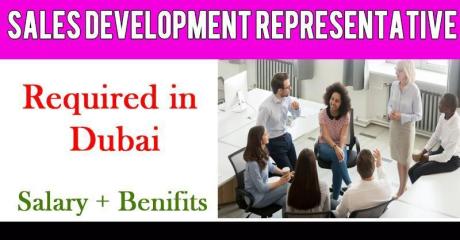 Sales Development Representative Required in Dubai