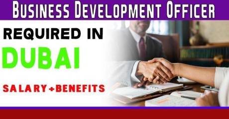 Business Development Officer Required in Dubai