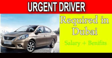 Urgent Driver Required in Dubai