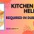 Kitchen Helper Required in Dubai