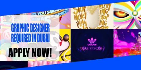 GRAPHIC DESIGNER REQUIRED IN DUBAI