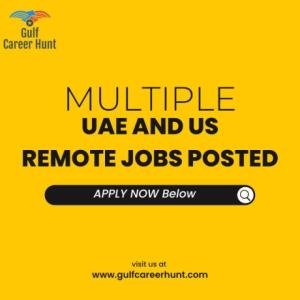 21x NEW Jobs Posted for UAE Onsite and US REMOTE location