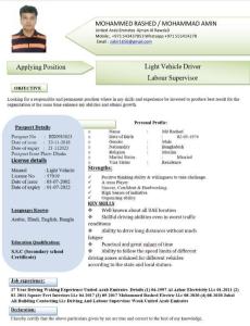 Sir, I'm Mohammed Rashed Ineed driving job's im United Arab Emira