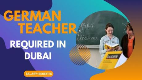 German Teacher Required in Dubai